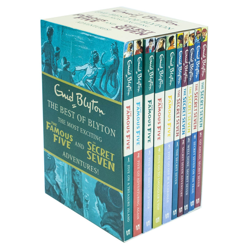 The Best of Enid Blyton: The Famous Five & The Secret Seven Adventures – 10 Books Collection Set