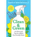 Nancy Birtwhistle Collection 2 Books Set (Clean & Green, Green Living Made Easy)