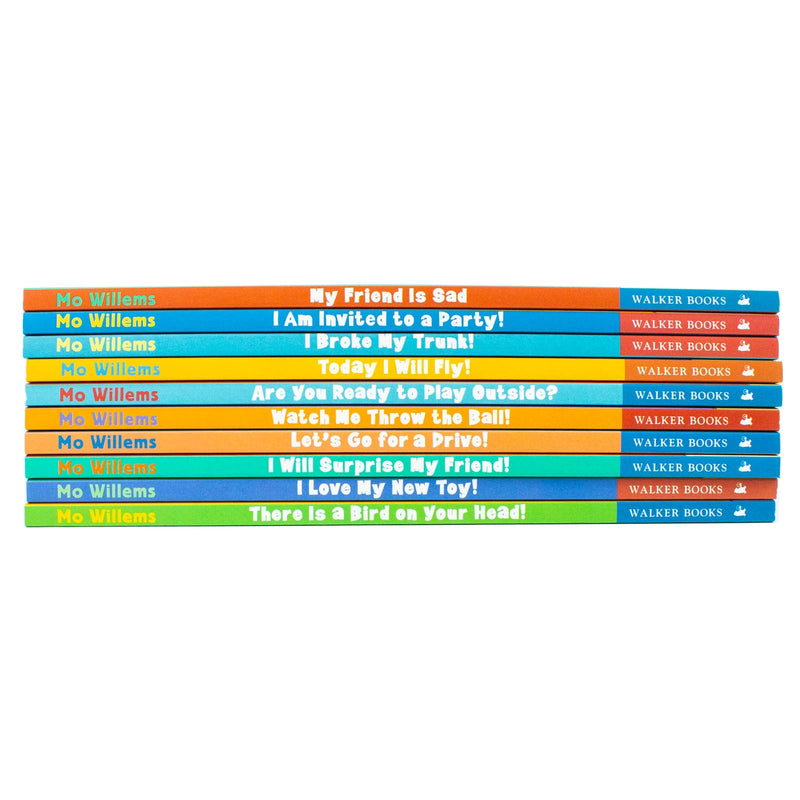 The Wonderful World of Elephant and Piggie Series 10 Books Collection Box Set by Mo Willems