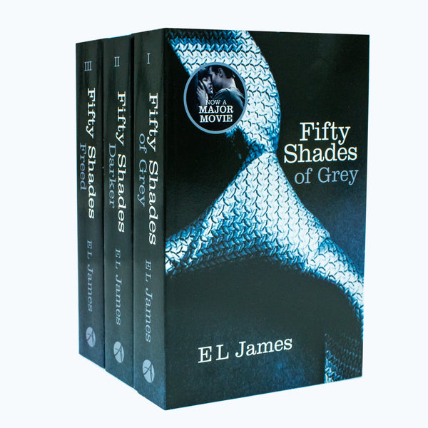 E.L. James Fifty Shades Movie Series: 3-Book Collection (Fifty Shades of Grey, Fifty Shades Darker, Fifty Shades Freed)