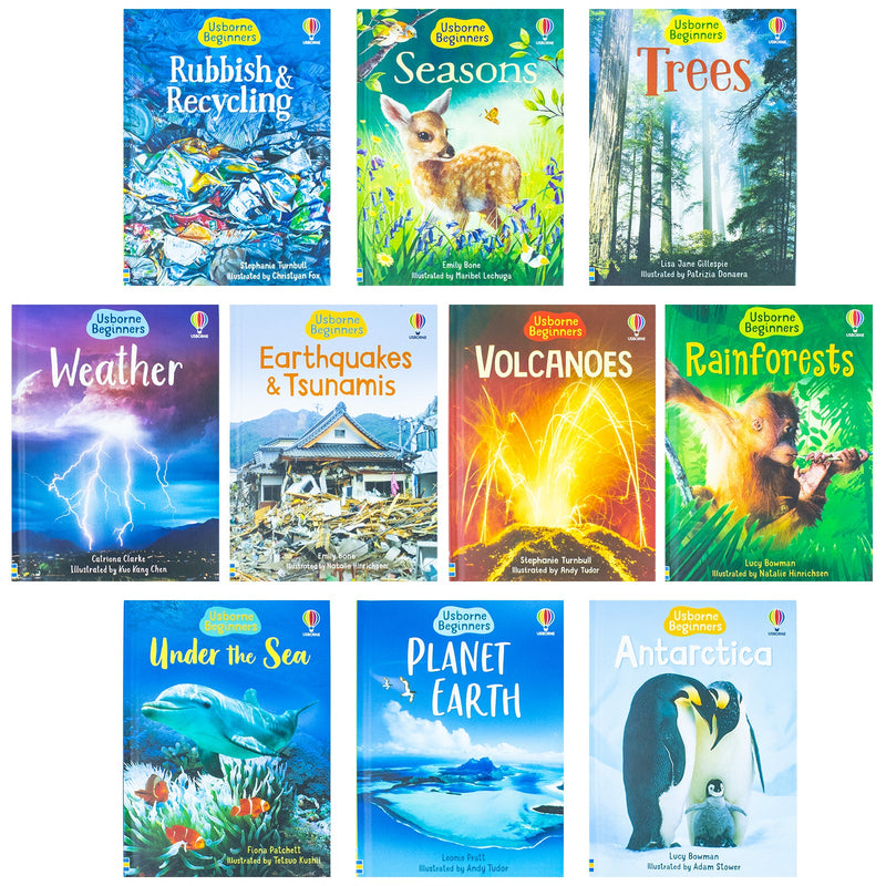 Usborne Beginners Our World: 10-Book Collection (Hardcover)