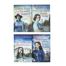 The Potteries Girls 4 Books Collection Set By Lynn Johnson (A New Day at Paradise Pottery, The Girl from the Workhouse, Wartime with the Tram Girls & The Potteries Girls on the Home Front)