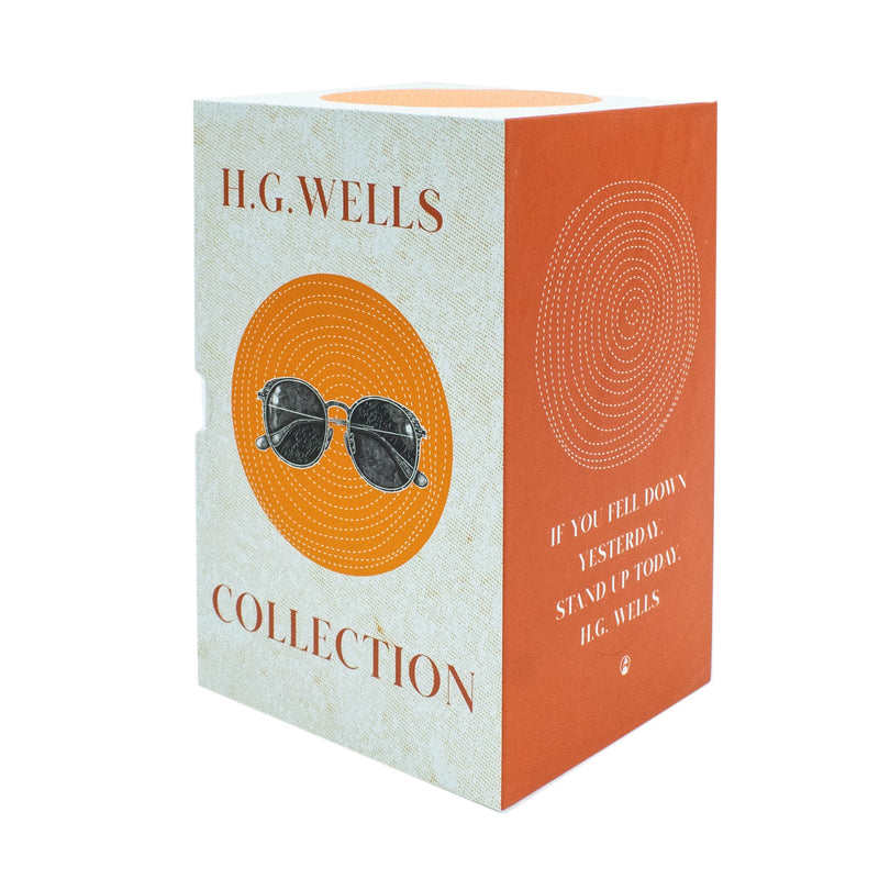 The Complete H. G Wells 8 Books Hardback Collection Set: (The First Men on the Moon, The Island of Dr Moreau, The Invisible Man, The War of the Worlds and Other Short Stories)