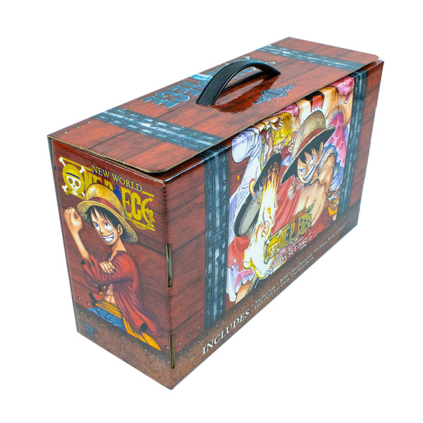 One Piece Box Set 4: Dressrosa to Reverie, Volumes 71-90 with Premium Content