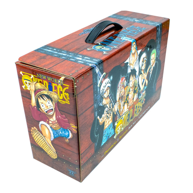 One Piece Box Set 4: Dressrosa to Reverie, Volumes 71-90 with Premium Content