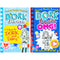 Dork Diaries 2 Books Collection Set by Rachel Renee Russell (Dork Diaries OMG: All About Me Diary & Dork Diaries 3 half : How to Dork Your Diary)