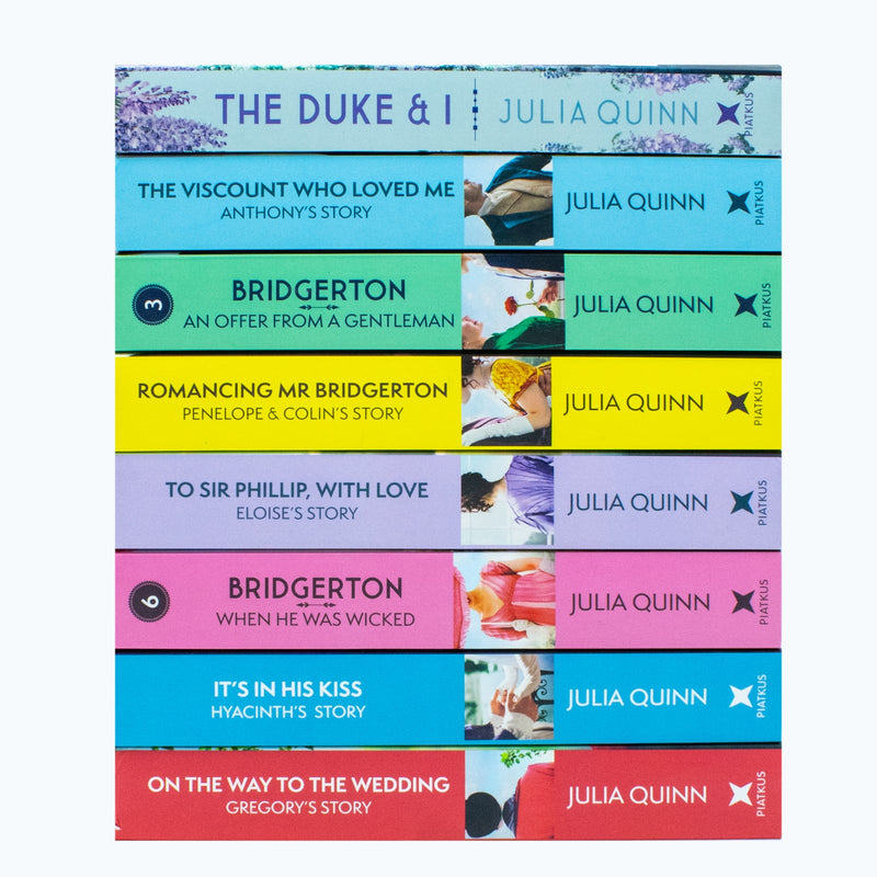 Bridgerton Family Series: Complete 1-8 Collection by Julia Quinn