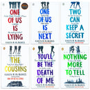 Karen M McManus Collection 6 Books Set (You'll Be the Death of Me, The Cousins, Two can keep a secret, One Of Us Is Lying, One Of Us Is Next, Nothing More to Tell)