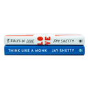 Jay Shetty: 2-Book Collection (8 Rules of Love [Hardcover], Think Like a Monk [Hardcover])