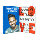 Jay Shetty: 2-Book Collection (8 Rules of Love [Hardcover], Think Like a Monk [Hardcover])