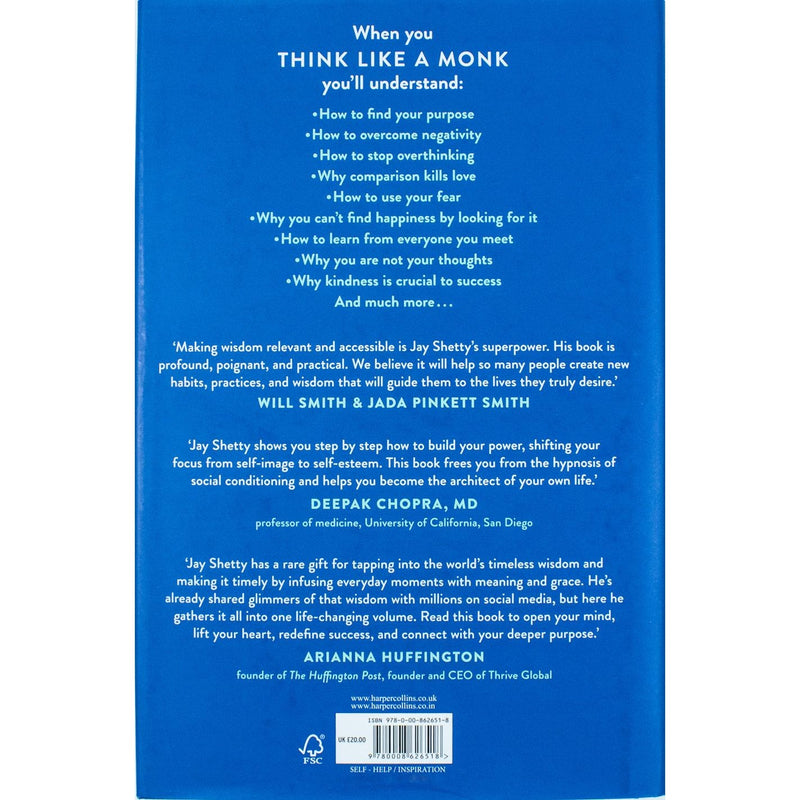 Jay Shetty: 2-Book Collection (8 Rules of Love [Hardcover], Think Like a Monk [Hardcover])