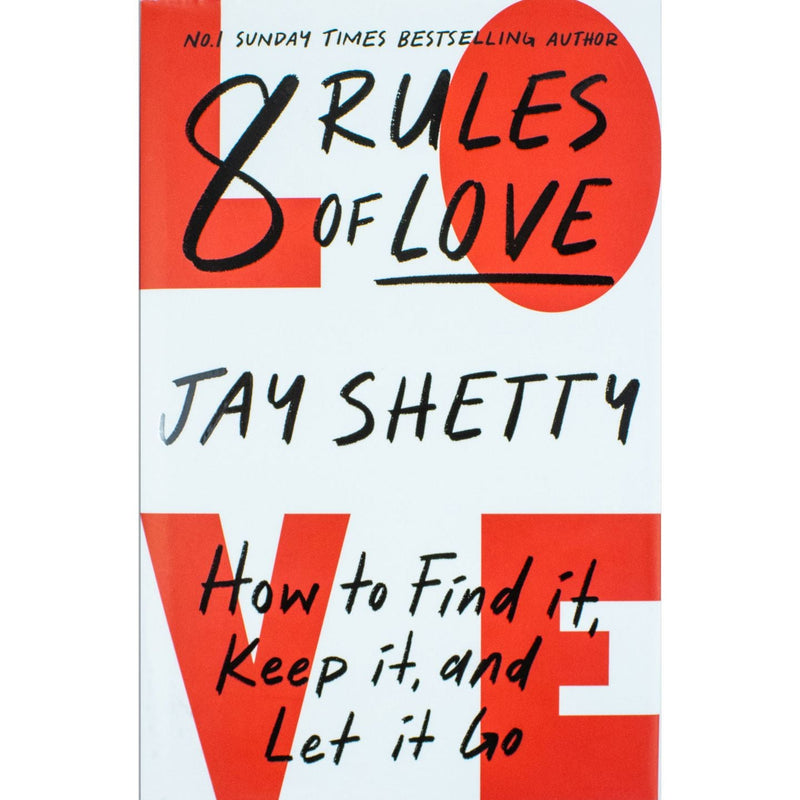 Jay Shetty Collection 2 Books Set (8 Rules of Love [Hardcover], Think Like a Monk [Hardcover])