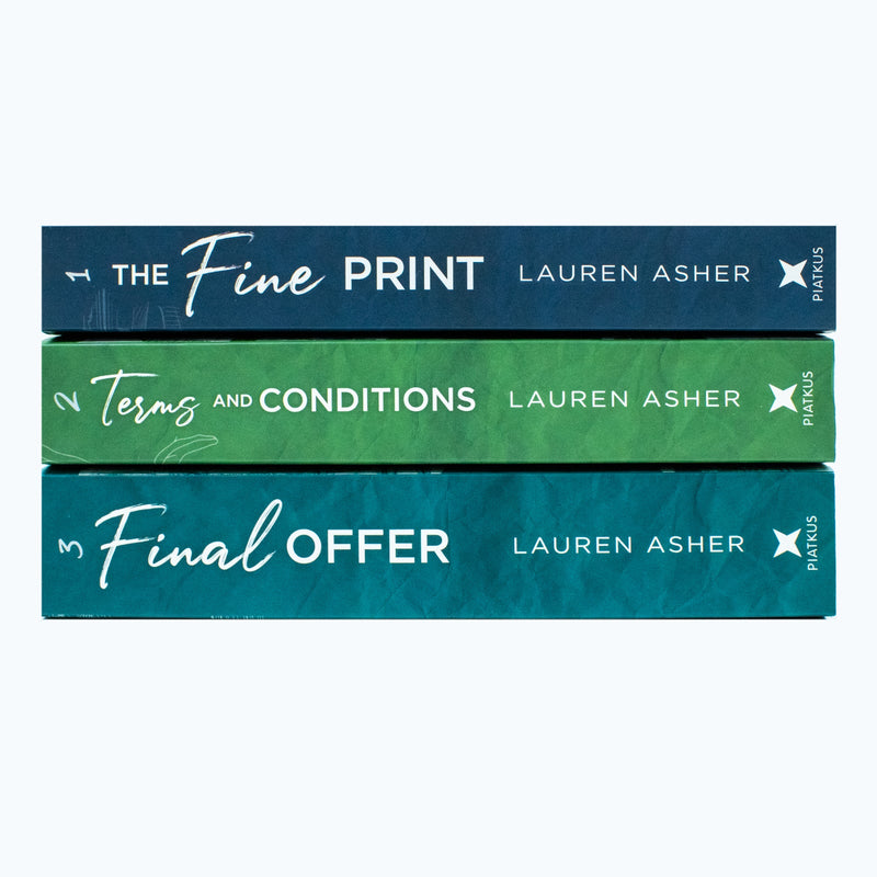 Dreamland Billionaires Trilogy: 3-Book Set by Lauren Asher (The Fine Print, Terms and Conditions)