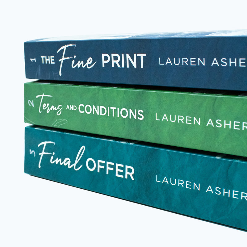 Dreamland Billionaires Collection 3 Books Set By Lauren Asher (The Fine Print, Terms and Conditions)