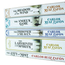 The Cemetery of Forgotten Series: 5-Book Collection by Carlos Ruiz Zafón (Shadow of the Wind, Angel's Game, Prisoner of Heaven, and More)