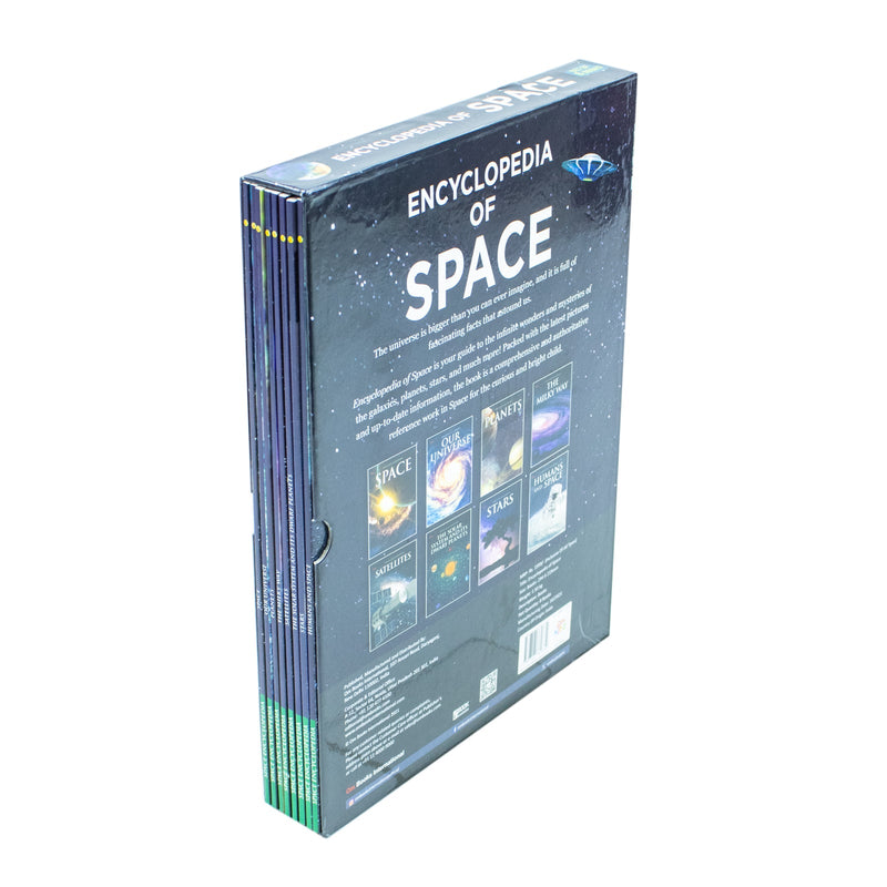 Encyclopedia of Space Set of 8 books (Space, Our Universe, Planets, The Milky Way, Satellites, The Solar System and its Dwarf Planets, Stars & Humans and Space)