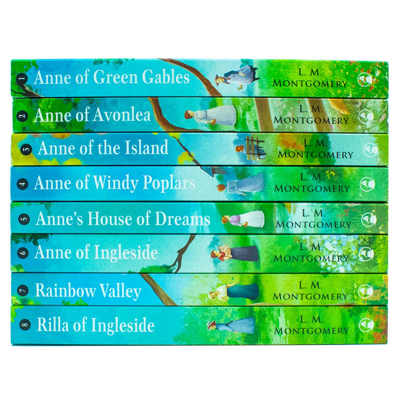 Anne of Green Gables: The Complete 8-Book Collection by L.M. Montgomery (New Cover)