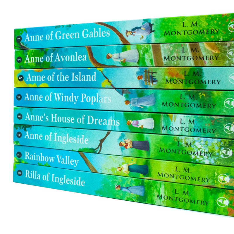 Anne of Green Gables: The Complete 8-Book Collection by L.M. Montgomery (New Cover)