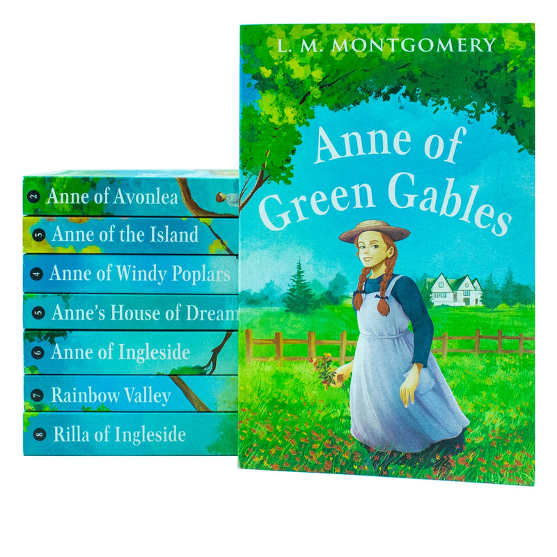 Anne of Green Gables: The Complete 8-Book Collection by L.M. Montgomery (New Cover)