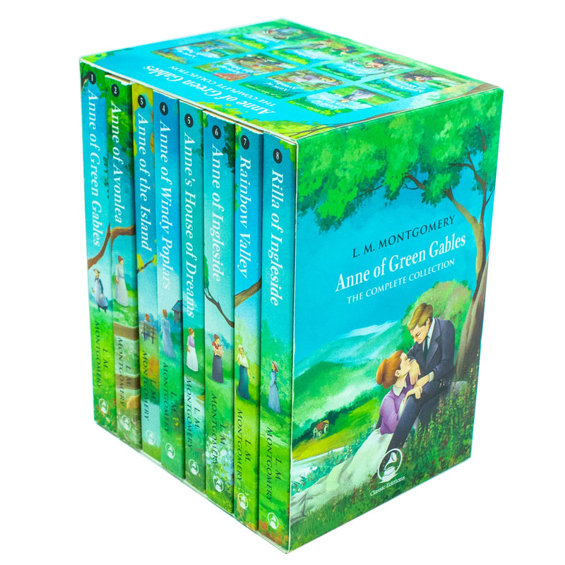 Anne Of Green Gables The Complete Collection 8 Books Set By L.M. Montgomery NEW COVER