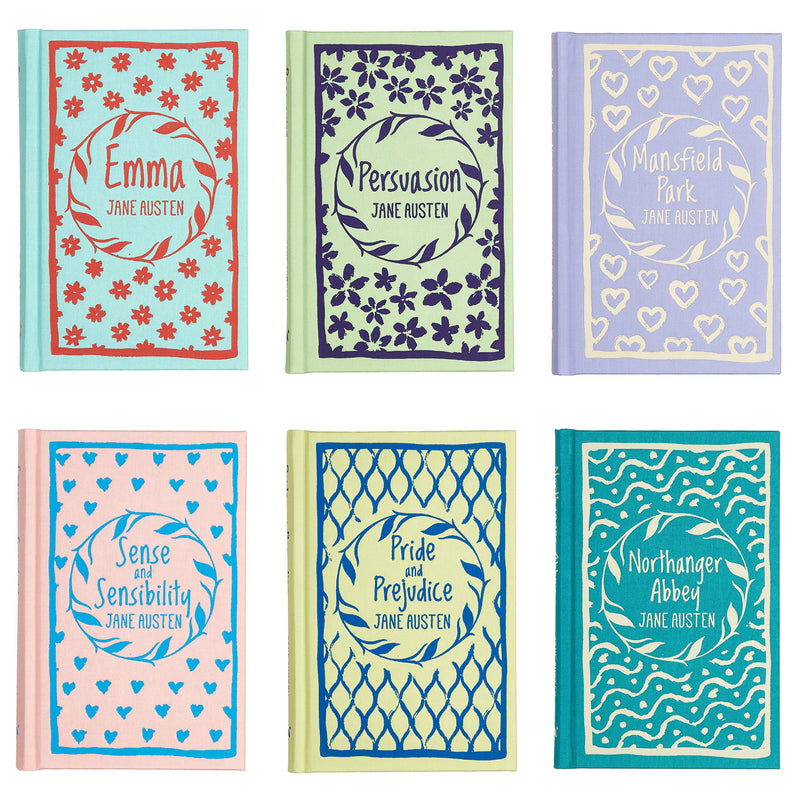 Jane Austen Collection: 6 Books Box Set (Sense and Sensibility, Emma, Persuasion, Mansfield Park, Pride and Prejudice)