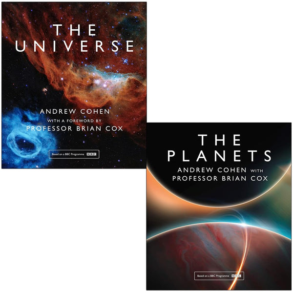 The Universe & The Planets By Andrew Cohen & Professor Brian Cox 2 Books Collection Set