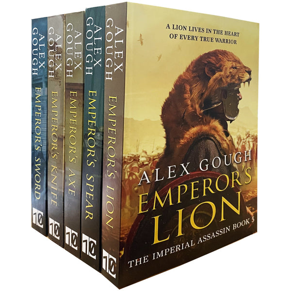 The Imperial Assassin Series – 5 Books Collection by Alex Gough (Includes: Emperor's Lion, Emperor's Spear, Emperor's Sword, Emperor's Axe, Emperor's Knife)