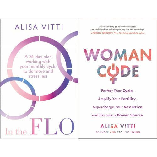 In the FLO and Woman Code: 2-Book Collection by Alisa Vitti (28-Day Plan to Work with Your Monthly Cycle)