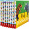 Axel Schefflers Flip Flap Series 8 Books Childrens Collection Set (Dinosaurs, Farm, Frozen, Pets, Ocean, Safari, Jungle, Minibeasts)