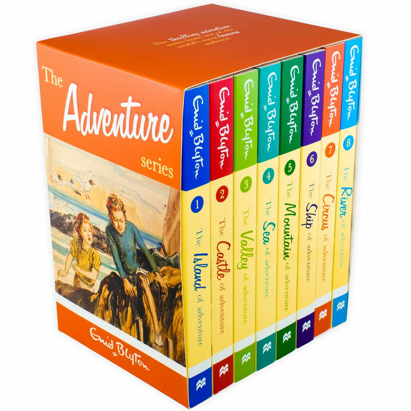 Enid Blyton Adventure Series 8 Books Box Set Collection - Classic Edition