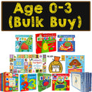 (Ages 0-3) Book Bundle: Kids Books, Toddler Books, Early Learning Reading - Bulk Buy Collection