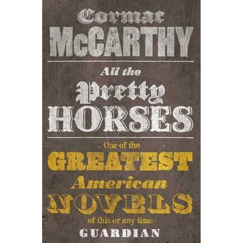 Border Trilogy Collection – 3 Books Set by Cormac McCarthy