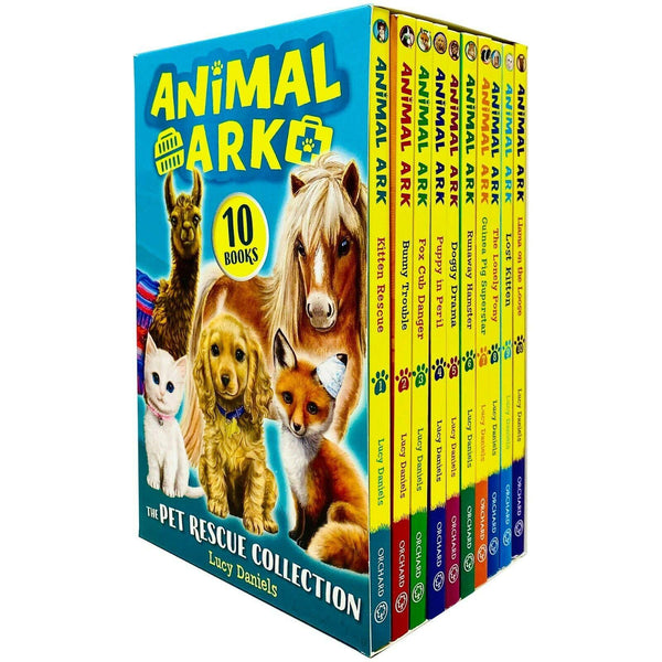 Animal Ark: 10-Book Collection Box Set by Lucy Daniels (Includes Llama on the Loose, Lost Kitten, and Lonely)