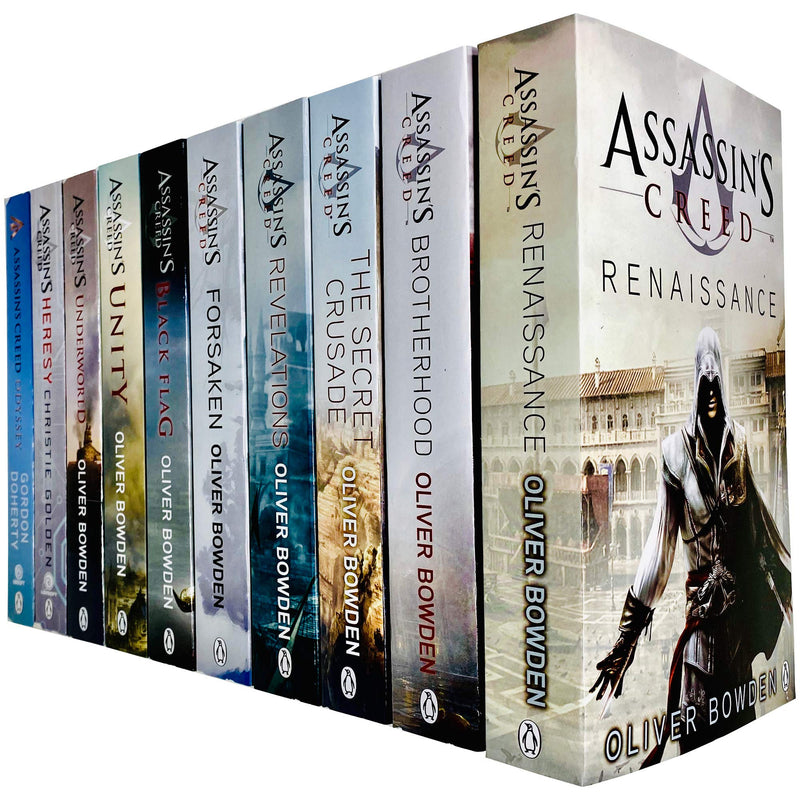 Assassin’s Creed Collection – 10 Books Set by Oliver Bowden