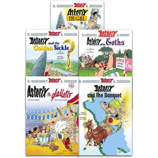 Asterix the Gaul Series: Books 1-5 Collection