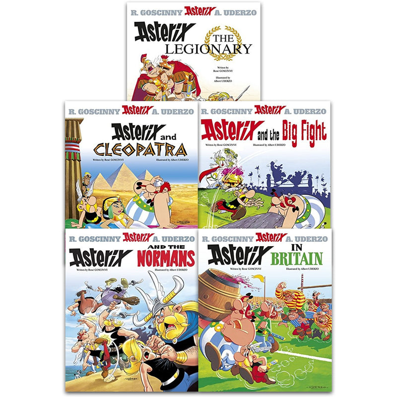 Asterix the Legionary Series: Books 6-10 Collection