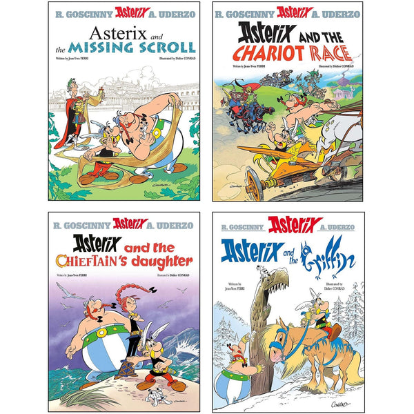 Asterix Series: 4-Book Collection (Books 36-39)