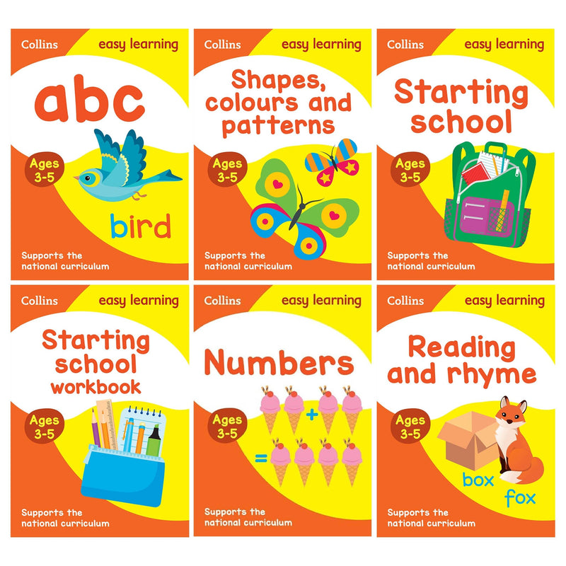 Collins Easy Learning Starter Set Ages 3-5: Ideal for home learning (Collins Easy Learning Preschool)