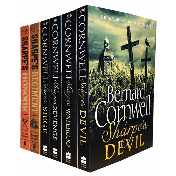 Bernard Cornwell: Richard Sharpe Series Volumes 16 to 21 - 6-Book Set