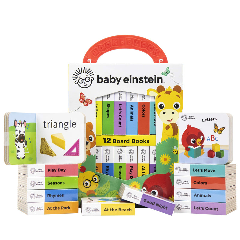 Baby Einstein My First Library 12 Board Books Collection by PI Kids