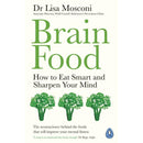 The XX Brain: Groundbreaking Science for Women to Prevent Dementia + Brain Food: Smart Eating for a Sharper Mind by Dr. Lisa Mosconi - 2 Books Collection