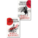 Stormlight Archive Book Two: A 2-Book Set by Brandon Sanderson (Words of Radiance Part One, Words of Radiance Part Two)