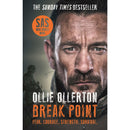 Break Point by Ollie Ollerton & SAS Who Dares Wins by Anthony Middleton - 2 Books Set