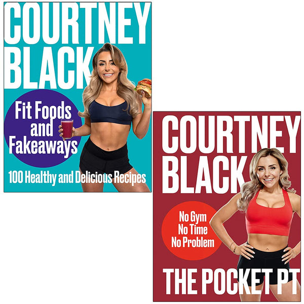 Courtney Black's Collection: 2 Books Set (Fit Foods and Fakeaways, The Pocket PT)