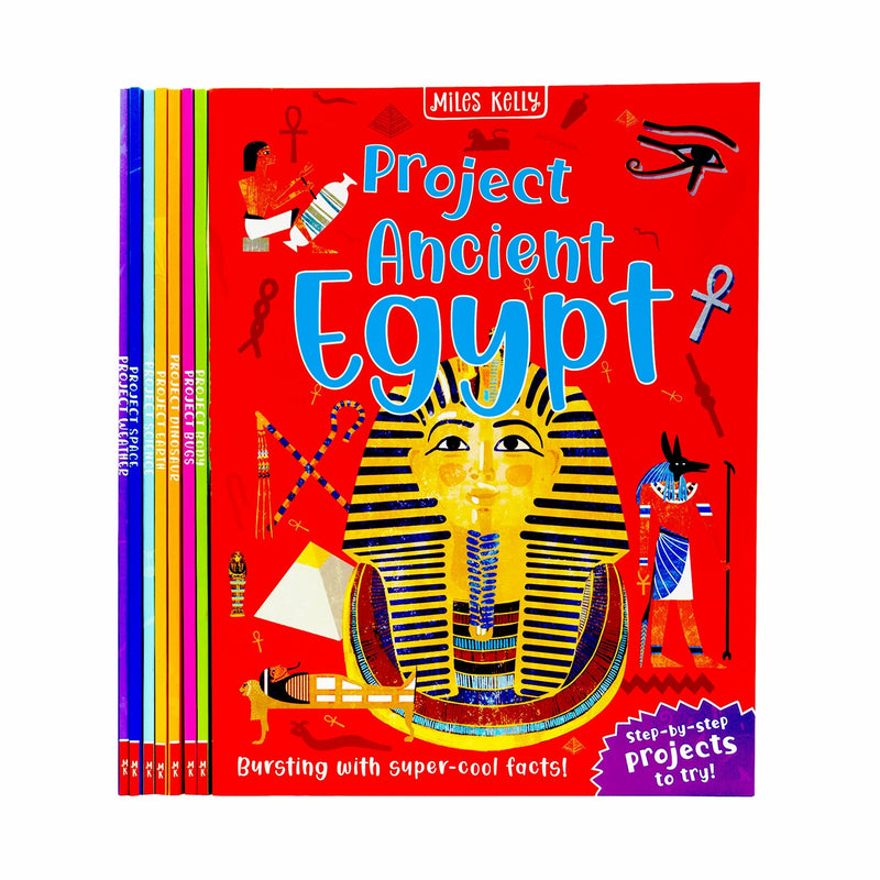 Cool Facts and Projects: 8 Books Collection Set