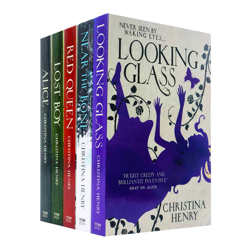 Christina Henry’s Chronicles of Alice: 5-Book Collection (Near the Bone, Looking Glass, Red Queen, Lost Boy, Alice)