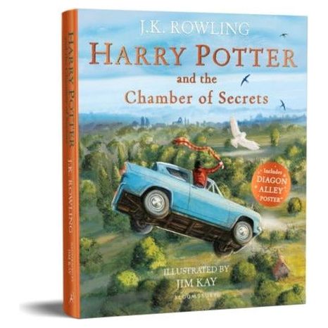 Harry Potter Illustrated: 3-Book Paperback Set (Harry Potter and the Chamber of Secrets, The Philosopher's Stone, The Prisoner of Azkaban)