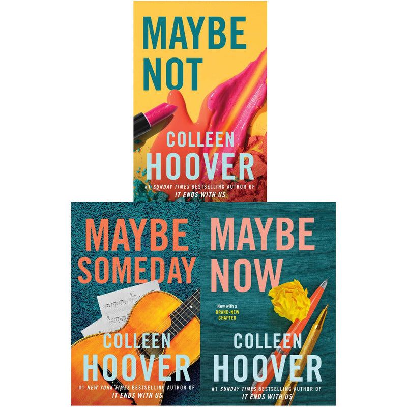 Maybe Someday Series: 3-Book Collection Set by Colleen Hoover (Maybe Someday, Maybe Not, Maybe Now)