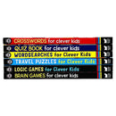 Brain Games: Clever Kids – 6 Books Collection Set (Including Brain Games, Travel Puzzle, Crosswords, Logic Games, Word Searches & Quiz Book)