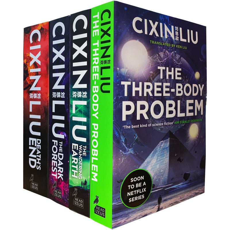 Cixin Liu: The Three-Body Problem Series - 4-Book Collection (The Three-Body Problem, The Dark Forest, Death's End, and more)